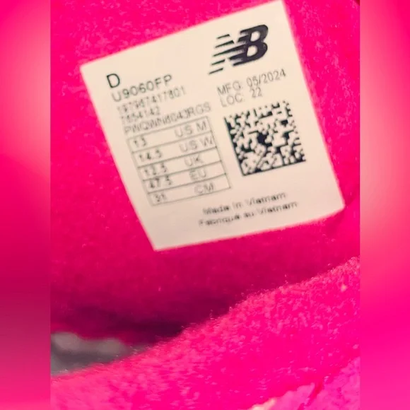 ⚡️NEW⚡️New Balance 9060 (Fuchsia Pink), Men’s Size 13 / Women’s Size 14.5